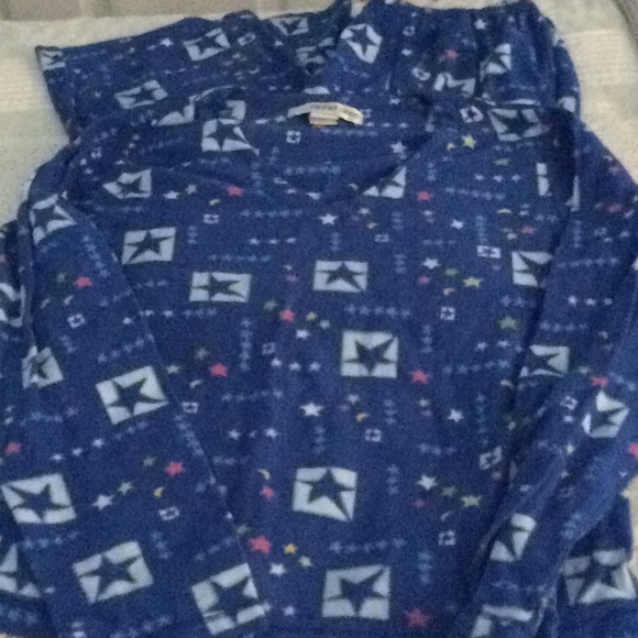 Planet sleep small pj”s women flannel blue - Picture 4 of 5